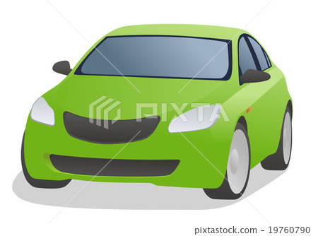 Illustration of the front of the car 19760790