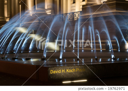 David H Koch Plaza fountain David H Koch Plaza fountain 19762971