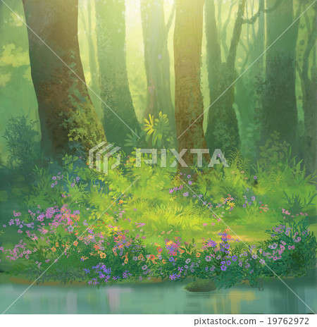 in the forest in the forest 19762972