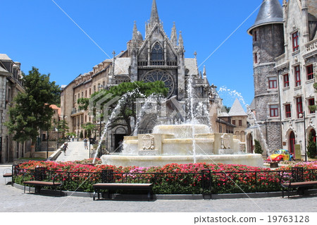da nang, fountain, water fountain 19763128