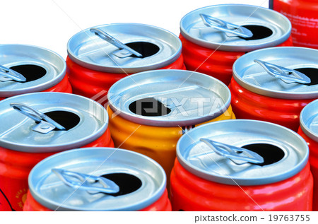 Empty recycle cans 19763755