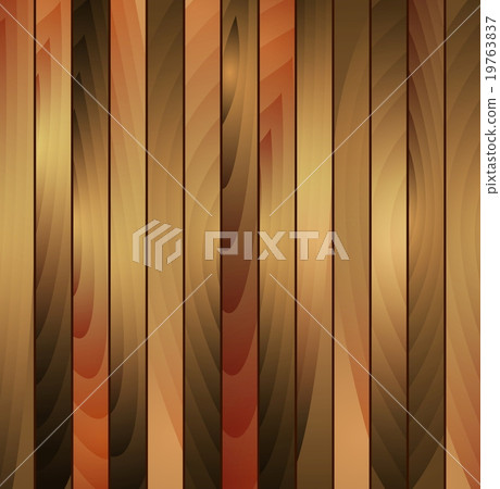 Brown wooden vector texture background 19763837