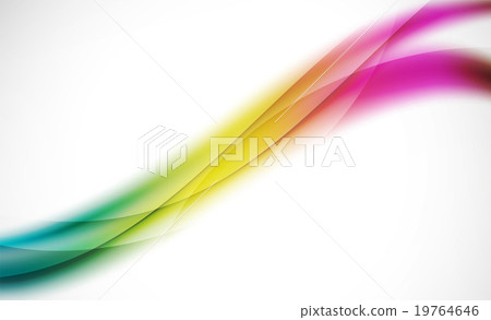 Colorful wave line, abstract background with light - Stock Illustration ...