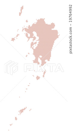 九州地圖點珍珠 九州地圖點珍珠 19764992