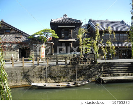 The streets of Sawara, the town of Suigun 19765283