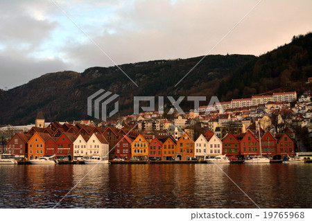 布魯根北歐挪威老卑爾根布呂根倉庫小組 19765968