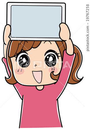 Female tablet 19767258