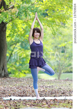 站立的木頭姿勢 站立的木頭姿勢 19769604