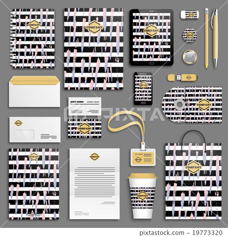 Corporate identity template set Corporate identity template set 19773320
