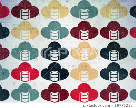 Cloud networking concept: Database With Cloud Cloud networking concept: Database With Cloud 19775253
