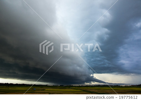 Supercell cloud arch cloud double cloud 19775612