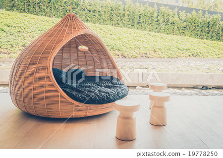 Modern chair and table 19778250