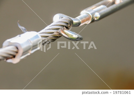 Wire rope and hook 19781061