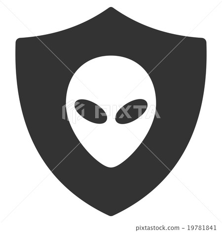 Alien Protection Icon - Stock Illustration [19781841] - PIXTA