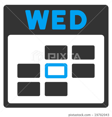 Wednesday Flat Icon 19782043
