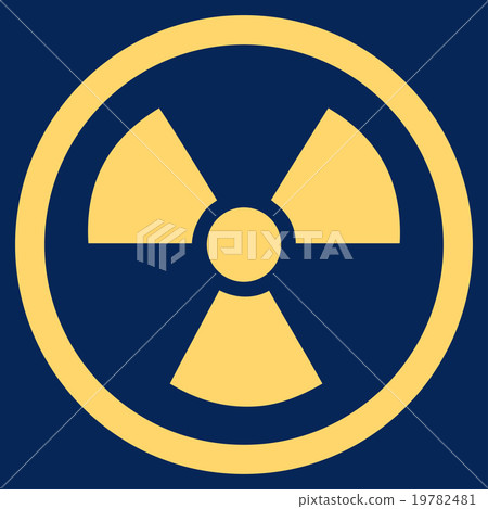 Radiation Danger Icon 19782481