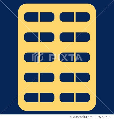 Pill Blister Icon Pill Blister Icon 19782500