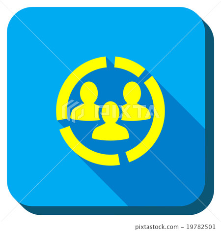 Customers Dialgram Longshadow Icon Customers Dialgram Longshadow Icon 19782501