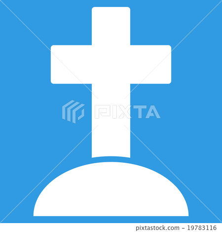 Grave Flat Icon Grave Flat Icon 19783116