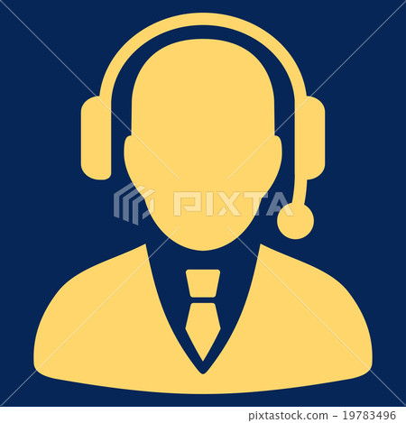 Operator Flat Icon 19783496