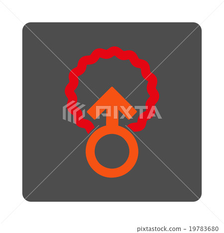 Ovum Penetration Rounded Square Button Ovum Penetration Rounded Square Button 19783680