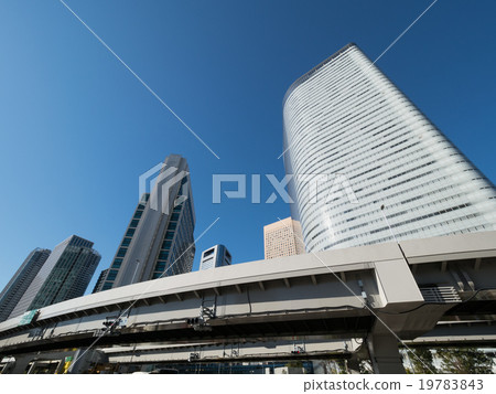 Shiodome's skyscraper district 19783843