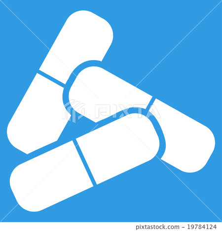Pills Flat Icon Pills Flat Icon 19784124