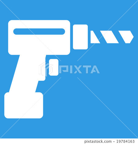 Drill Flat Icon Drill Flat Icon 19784163