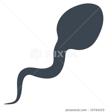 Spermatozoon Flat Icon 19784203
