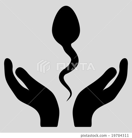 Sperm Care Flat Icon Sperm Care Flat Icon 19784311