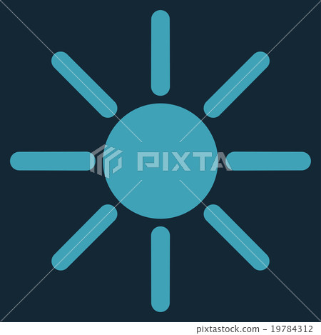 Brightness Flat Icon Brightness Flat Icon 19784312