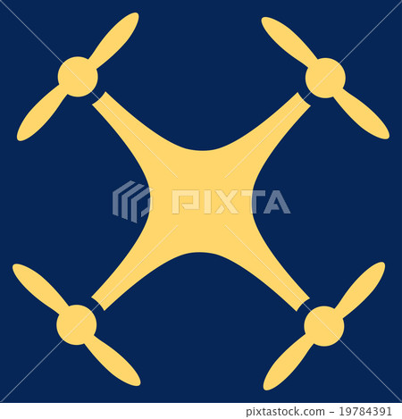 Airdrone Flat Icon 19784391