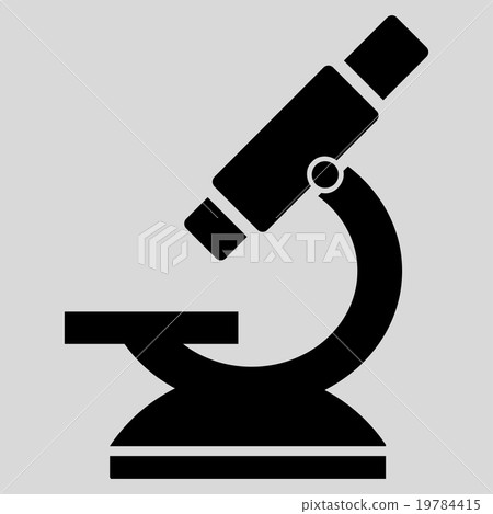 Microscope Flat Icon 19784415