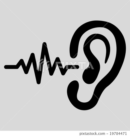 Listen Flat Icon Listen Flat Icon 19784471