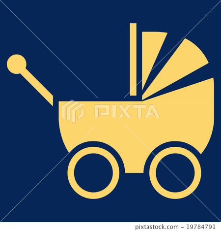 Baby Carriage Icon Baby Carriage Icon 19784791