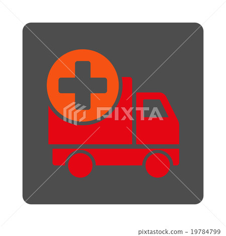 Medical Shipment Flat Button 19784799