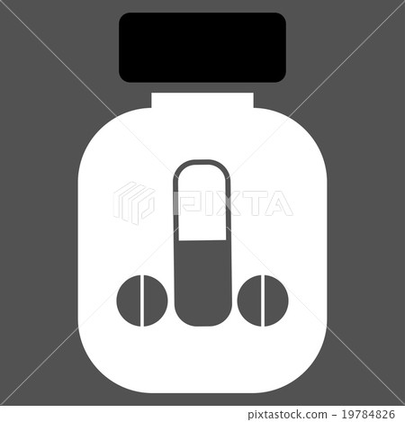 Male Medicine Flat Icon 19784826