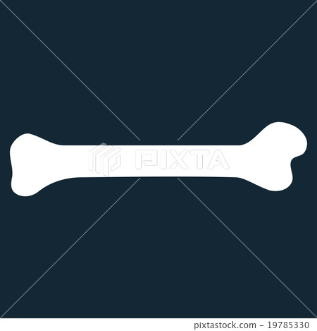 Bone Flat Icon Bone Flat Icon 19785330
