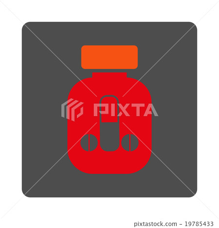 Male Medicine Rounded Square Button 19785433