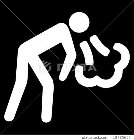 Cough Flat Icon Cough Flat Icon 19785695