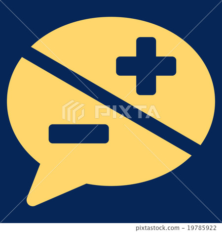 Arguments Flat Icon Arguments Flat Icon 19785922