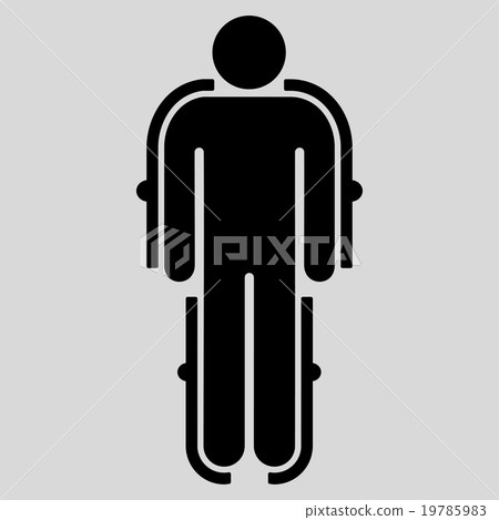 Exoskeleton Flat Icon Exoskeleton Flat Icon 19785983