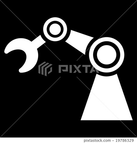 Manipulator Flat Icon Manipulator Flat Icon 19786329