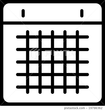 Calendar Flat Icon 19786362