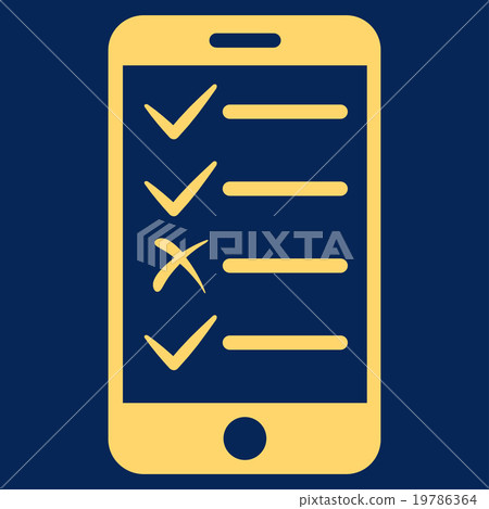 Mobile Test Icon Mobile Test Icon 19786364