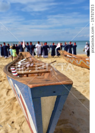 Iriomote Island festival cedar ship 19787853