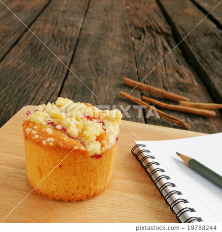 The delicious blueberry muffin 19788244