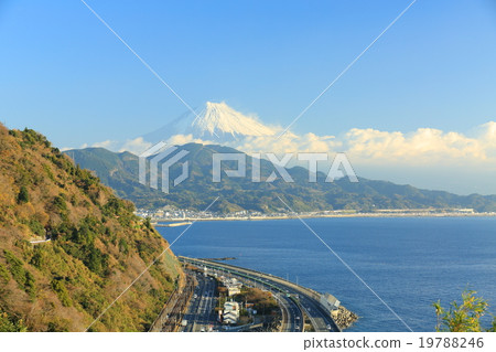 Fuji seen from the passed pass 19788246