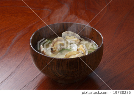 Miso soup / clams 19788286