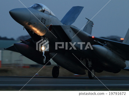 Air Self Defense Force Fighter Landing F - 15J 19791672